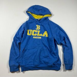 Vintage 90s Stadium Athletics Youth S 8-10 UCLA Bruins Hoodie Blue Embroidered